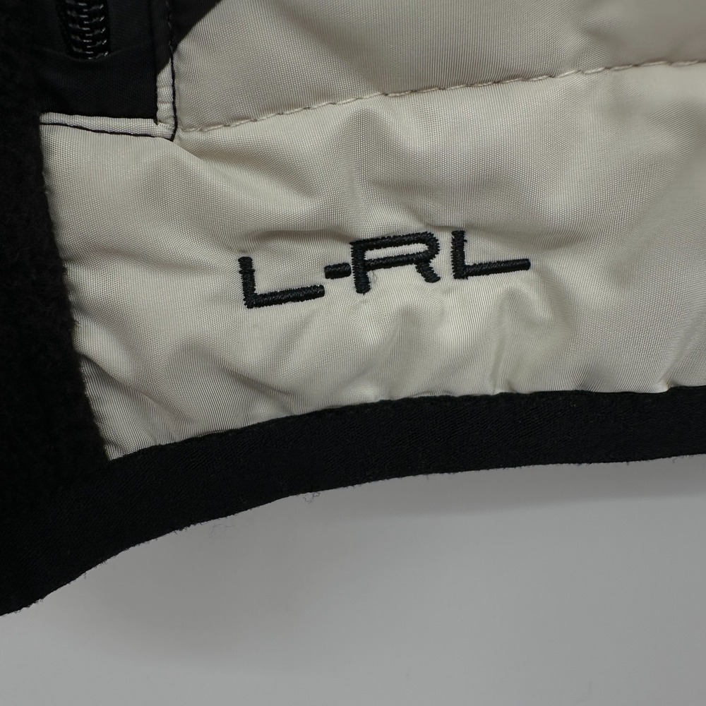 Vintage Lauren Ralph Lauren Active Jacket Womens Large Stretch Colorblock Preppy - Picture 6 of 11